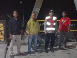 Polsek Medang Deras Gelar Patroli Malam, Antisipasi Kejahatan dan Geng Motor