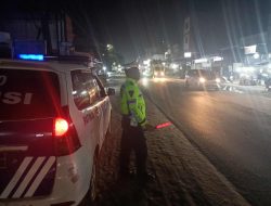 Polres Batu Bara Gelar Patroli Blue Light di Lokasi Rawan Kecelakaan dan Kemacetan