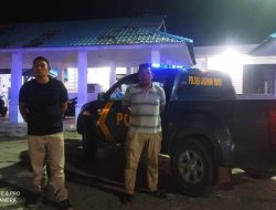 Polsek Labuhan Ruku Gelar Patroli Malam untuk Ciptakan Situasi Kondusif di Batu Bara