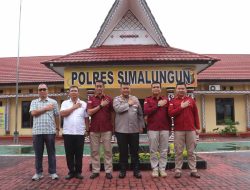 Sinergi Polri dan Lapas dalam Membangun Keamanan dan Kehumanisan: Kapolres Simalungun Terima Kunjungan Kerja Kalapas Kelas IIa Pematangsiantar