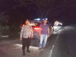 Patroli Malam Polsek Lima Puluh Jaga Keamanan Wilayah, Cegah 3C dan Kejahatan Lainnya