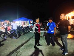 Polsek Labuhan Ruku Lakukan Patroli Malam untuk Cegah Gangguan Kamtibmas
