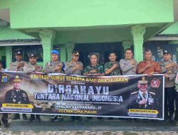 Kapolsek Lima Puluh Kunjungi Koramil 03 dalam Rangka HUT TNI ke-79