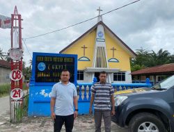 Polsek Labuhan Ruku Gelar Pengamanan Ibadah Minggu di Dua Gereja