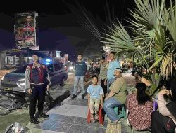Polsek Indrapura Gelar Patroli Malam untuk Antisipasi Balap Liar, Begal, dan Tawuran