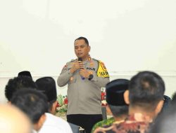 Kapolres Sergai Jadi Narasumber dalam Kegiatan Harmonisasi Pemilu Damai di Kabupaten Serdang Bedagai