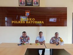 Polres Batubara Dirikan Posko Ops Mantab Brata 2024, Tiga Perwira Polisi Ditempatkan