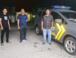Polsek Indrapura Gelar Patroli Malam, Antisipasi Balap Liar, Begal, dan Tawuran