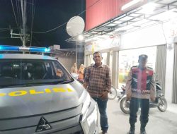 Personel Polsek Labuhan Ruku Gelar Patroli Malam, Wilayah Hukum Polsek Labuhan Ruku Aman dan Kondusif