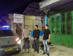 Personel Polsek Labuhan Ruku Gelar Patroli Malam, Pastikan Situasi Aman dan Kondusif