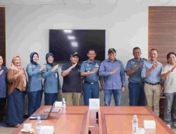 Pelindo Regional 1 Sambut Kunjungan Sekolah Staf dan Komando TNI Angkatan Laut