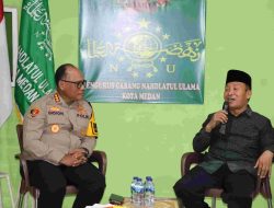 Kapolrestabes Medan Gidion Arif Setyawan Lanjutkan Silaturahmi ke NU dan Muhammadiyah