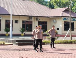 Polres langkat Siap Amankan Pelantikan Presiden dan Wakil Presiden RI Terpilih di Kabupaten Langkat 