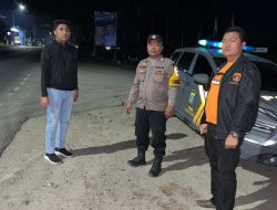 Patroli Mobile Polsek Lima Puluh Jaga Kamtibmas di Malam Hari, Antisipasi 3C dan Tindak Kejahatan