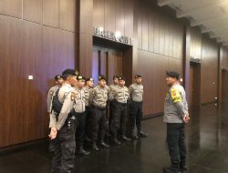 Polres Langkat Amankan Debat Publik Perdana Paslon Bupati dan Wakil Bupati Langkat 2024