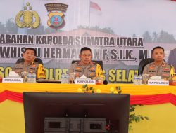 Kunker ke Polres Nias Selatan, Kapolda Sumut Beri Arahan Kepada Personel