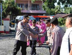 Kapolres Langkat dan Ketua Bhayangkari Cabang Langkat Tinjau Polsek Kuala untuk Tingkatkan Sinergi dan Kinerja Pelayanan