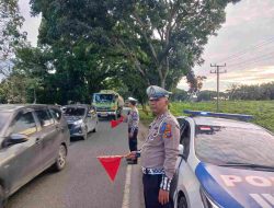Satlantas Polres Batu Bara Gelar Patroli Preventif di Wilayah Rawan Kecelakaan dan Kriminalitas