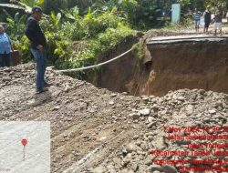 Polres Simalungun Kawal Perbaikan Jalan di Tanah Jawa, Lalu Lintas Dialihkan Demi Kelancaran