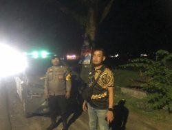 Polsek Lima Puluh Gelar Patroli Malam untuk Jaga Kamtibmas dan Cegah Tindak Kejahatan