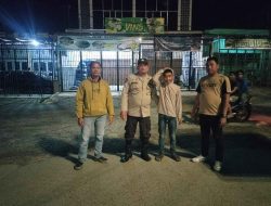 Polsek Medang Deras Gelar Patroli Malam Antisipasi Kejahatan dan Gangguan Kamtibmas