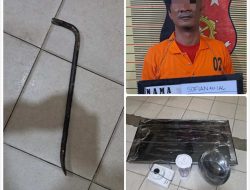 Polsek Hamparan Perak Tangkap Pelaku Pencurian dengan Barang Bukti Lengkap di Desa Selemak