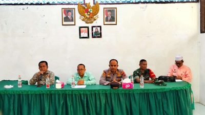 Rapat Koordinasi Pemerintahan di Desa Mandarsyah, Medang Deras, Berjalan Kondusif
