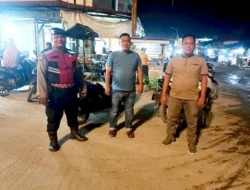 Polsek Medang Deras Gelar Patroli Malam Antisipasi Kejahatan di Wilayah Hukum