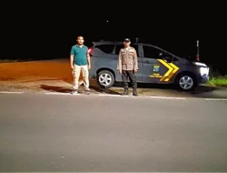 Patroli Malam Polsek Lima Puluh Jaga Kamtibmas, Wilayah Tetap Kondusif