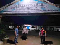 Polsek Lima Puluh Lakukan Patroli Malam untuk Antisipasi Gangguan Kamtibmas di Wilayah Batu Bara