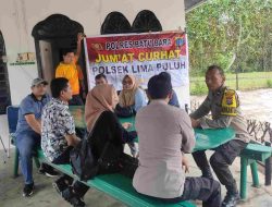 Polsek Lima Puluh Gelar Program “Jumat Curhat” di Kebun PT Lonsum Dolok Estate untuk Wujudkan Kamtibmas yang Kondusif