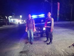 Polsek Indrapura Intensifkan Patroli Malam untuk Cegah Balap Liar dan Kejahatan di Batu Bara