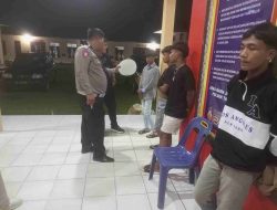 Polsek Tanah Jawa Ajak Remaja Jaga Keamanan Melalui Pembinaan pada Larut Malam