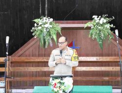 Kapolrestabes Medan: Ajak Jemaat Gereja untuk Sebarkan Kebaikan di Media Sosial dalam Kegiatan “Minggu Kasih”