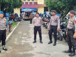 Polres Langkat Jamin Pengamanan Kampanye Pasangan Calon Bupati dan Wakil Bupati Langkat