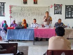 Polisi Go School: Polsek Lima Puluh Berikan Penyuluhan di SMA Swasta Alwasliyah Darul Ilmi, Batu Bara
