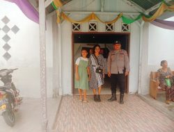 Polsek Medang Deras Laksanakan Pengamanan Ibadah di Gereja GBKP Pagurawan