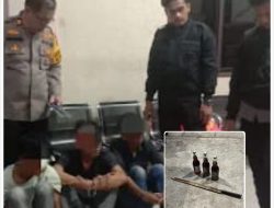 Sigap, Polres Pelabuhan Belawan Tangkap Tiga Pelaku Tawuran di Jalan TM Pahlawan