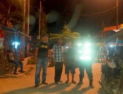 Polsek Medang Deras Gelar Patroli Malam Antisipasi Kejahatan dan Premanisme