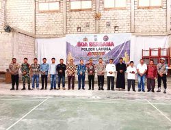 Polsek Lahusa Gelar Doa Bersama Lintas Agama untuk Pilkada Damai
