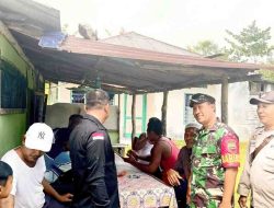 Bhabinkamtibmas dan Babinsa Sosialisasi Kamtibmas di Desa Perlis