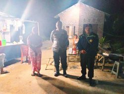 Polsek Lima Puluh Gelar Patroli Malam, Pastikan Keamanan Wilayah Tetap Kondusif