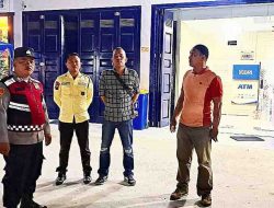Patroli Malam Polsek Labuhan Ruku, Antisipasi Gangguan Kamtibmas di Wilayah Hukum Polres Batu Bara