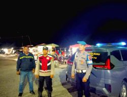 Polsek Labuhan Ruku Gelar Patroli Malam, Pastikan Keamanan di Wilayah Hukum Polres Batu Bara