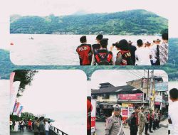 Personel Gabungan Polda Sumut dan Polres Samosir Amankan Aquabike Jetski World Championship 2024