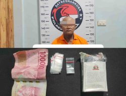 Penjual Sabu di Batu Bara Ditangkap, Polisi Amankan Barang Bukti