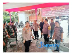 Kapolres Batu Bara Pantau Langsung Rekapitulasi Suara Pilkada 2024 di Kecamatan Air Putih