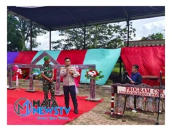 Kapolsek Simanindo Dukung Kegiatan Gebyar Marsitutu Part III SMK N1 Simanindo