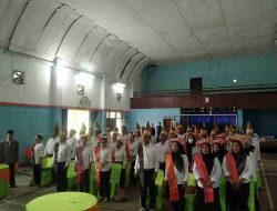 Polsek Tanah Jawa Hadiri Pelantikan PTPS Untuk Wujudkan Pemilu Damai