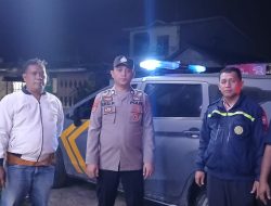 Polsek Medang Deras Gelar Patroli Malam untuk Cegah Kejahatan dan Premanisme